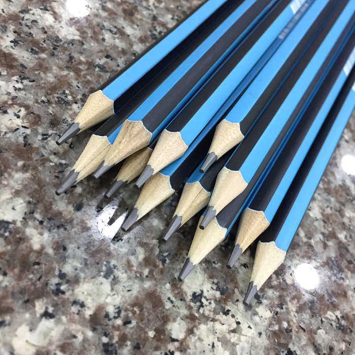 Bút chì gỗ 2B Batos PC-B02 - Hộp 12 cây