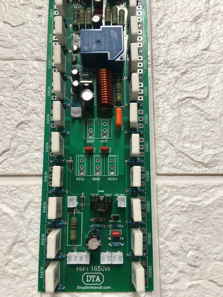 Board công suất HIFI 1650W 24 sò