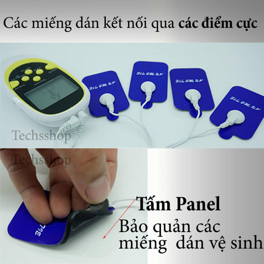 Massage Therapy Machine 8 stickers and gift with 8 pieces stickers