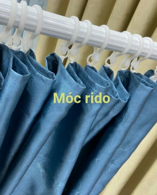 Móc rido treo rèm màn cửa (100 bộ/1 gói-bịch)
