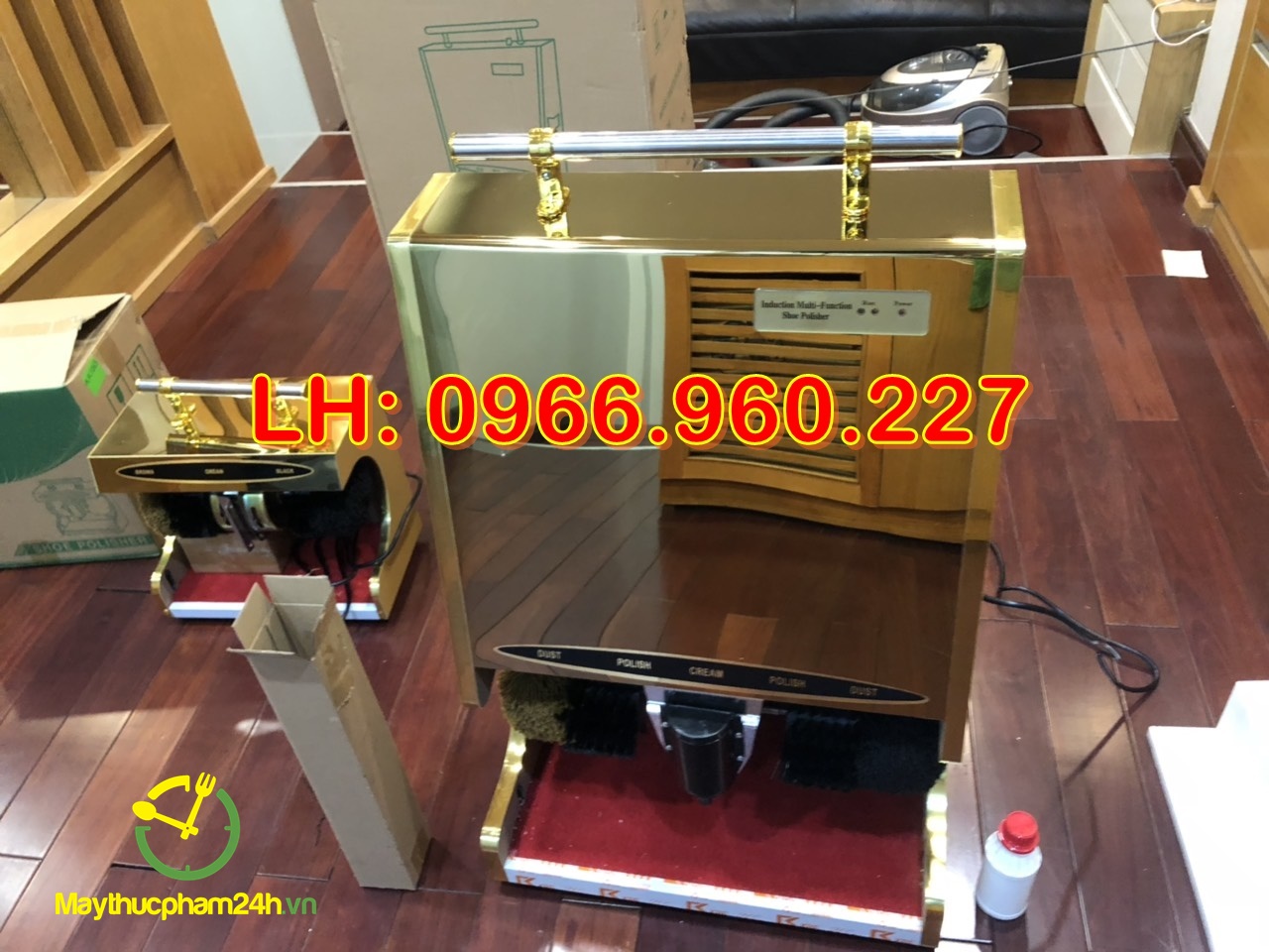 Dụng cụ vệ sinh giày da, đánh giày tự động  cảm biến
