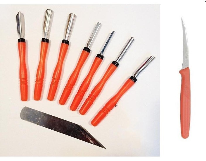 Bộ Dụng Cụ Tỉa Rau Củ 9 Món Đa Năng Cao Cấp