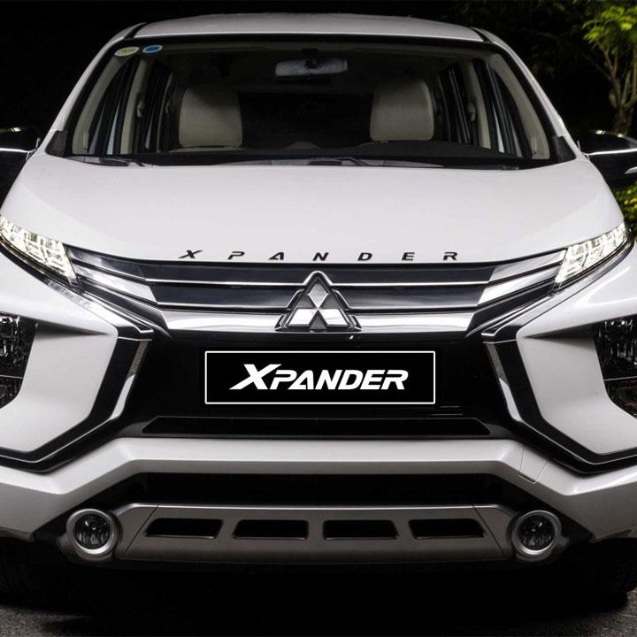 Tem Logo Chữ Nổi Xpander Dán Đuôi Xe Ô To (Màu đỏ)