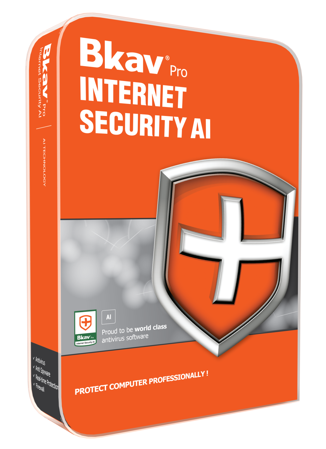 Phần mềm diệt Virus Bkav Pro Internet Security AI Bảo vệ máy tính 1pc/năm