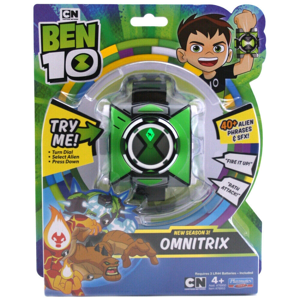 Đồng hồ đồ chơi Ben 10 biến hình Basic Omnitrix Season 3