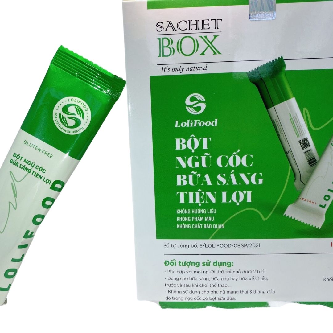 Bột ngũ cốc bữa sáng tiện lợi