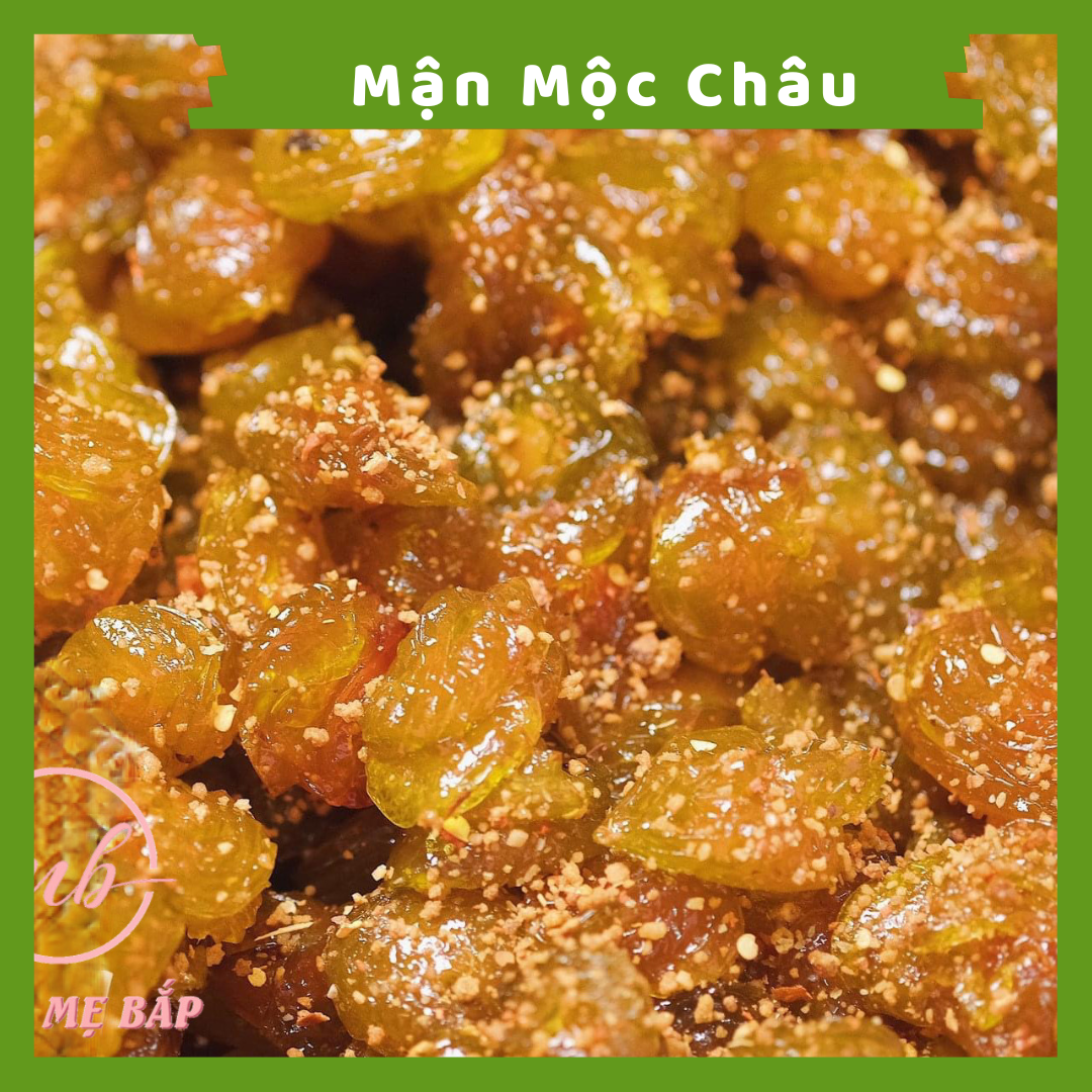 Mận mộc châu sấy dẻo 250g - bách hoá nhà bắp