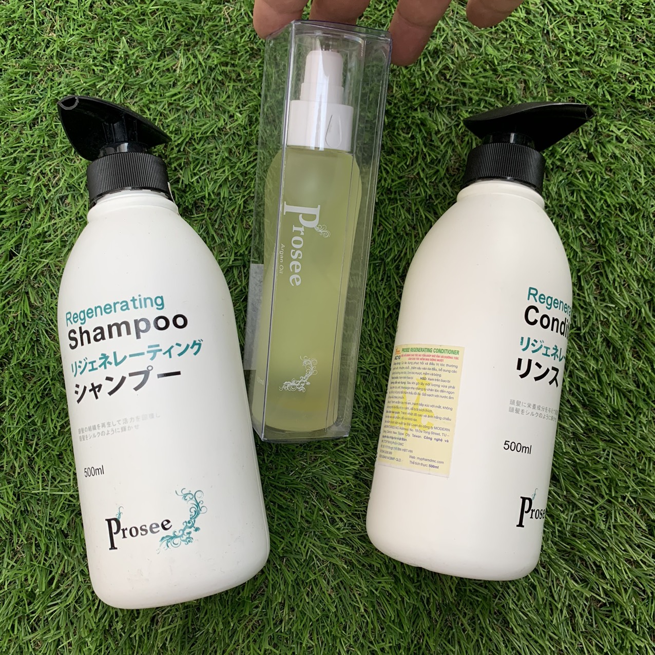 [HCM]Dầu gội + Xả phục hồi Prosee Regenerating 500mlx2