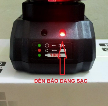 Sạc pin 12V cho máy hút bụi (10 Cell )