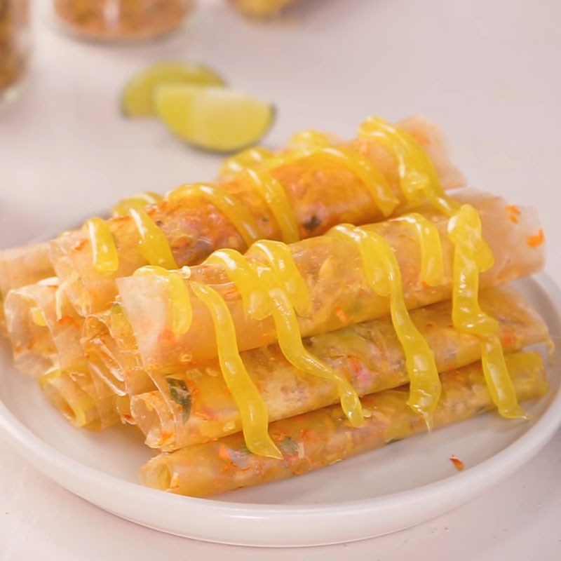 Bánh tráng dẻo tôm đỏ bột gạo Trảng Bàng (mỏng dẻo cay)