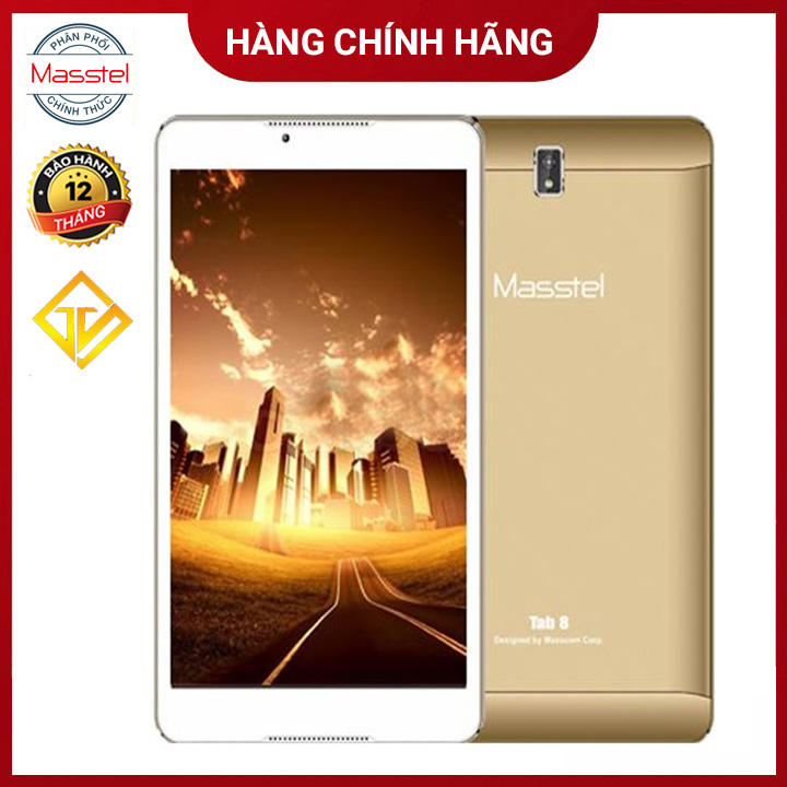 Máy tính bảng Masstel Tab 8 Màn 8 inch 2 sim Pin 3700mA + Tặng kèm bao da – Bảo hành 12 tháng