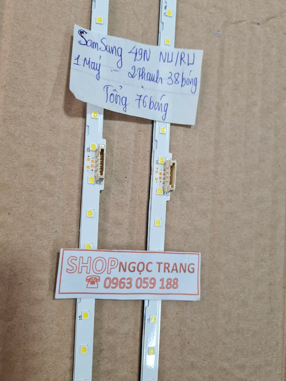 Thanh Led Viền Tivi Sam Sung 49 NU/ RY - Giá 1 máy 2 thanh