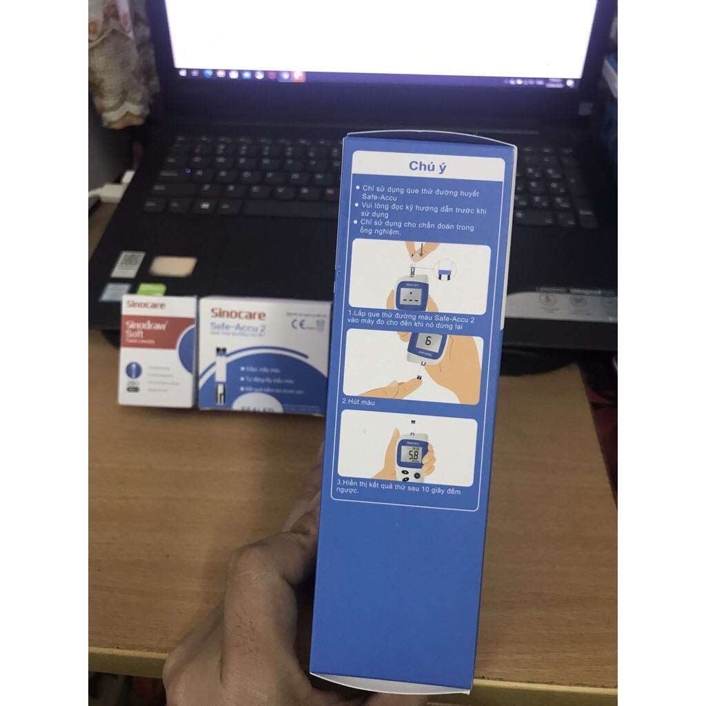 Máy đo đường huyết Safe - Accu 2