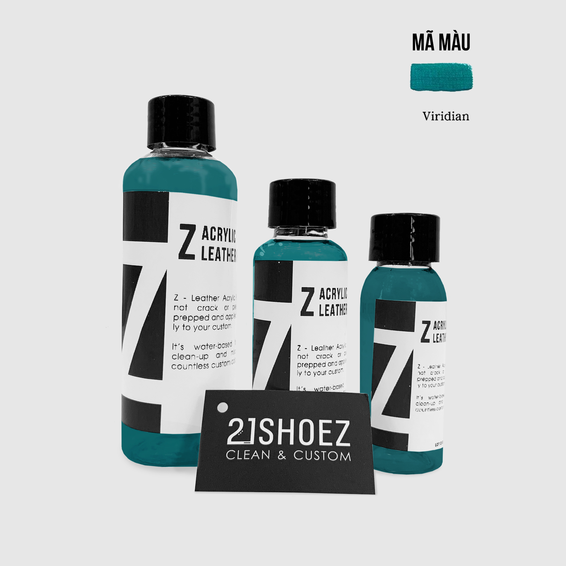 Màu Custom Z - Acrylic Leather Paint ( Sơn Custom ) 21SHOEZ