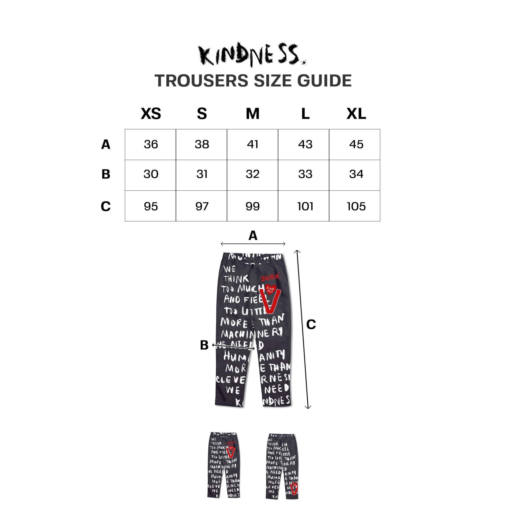 DVRK - quần dài Kindness Trousers - DVRK - 20SS