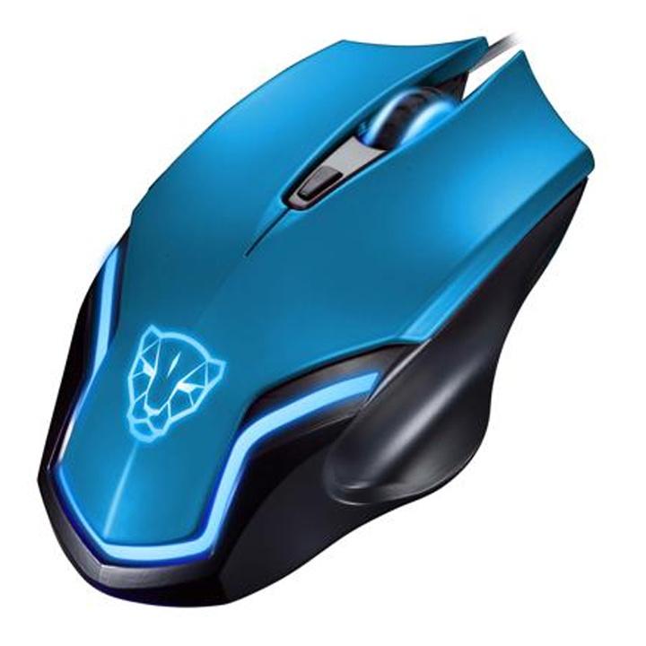 Chuột chơi game Motospeed cao cấp DHR61 có đèn Led nhiều màu (màu xanh dương)(Cập nhật 2019)