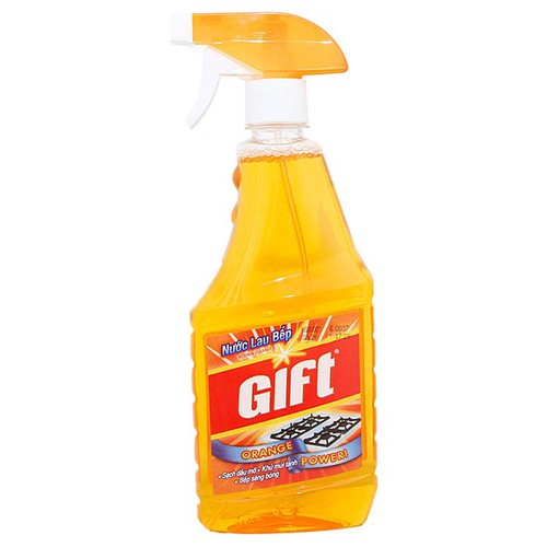 Nước lau bếp Gift hương cam (chai 540ml)