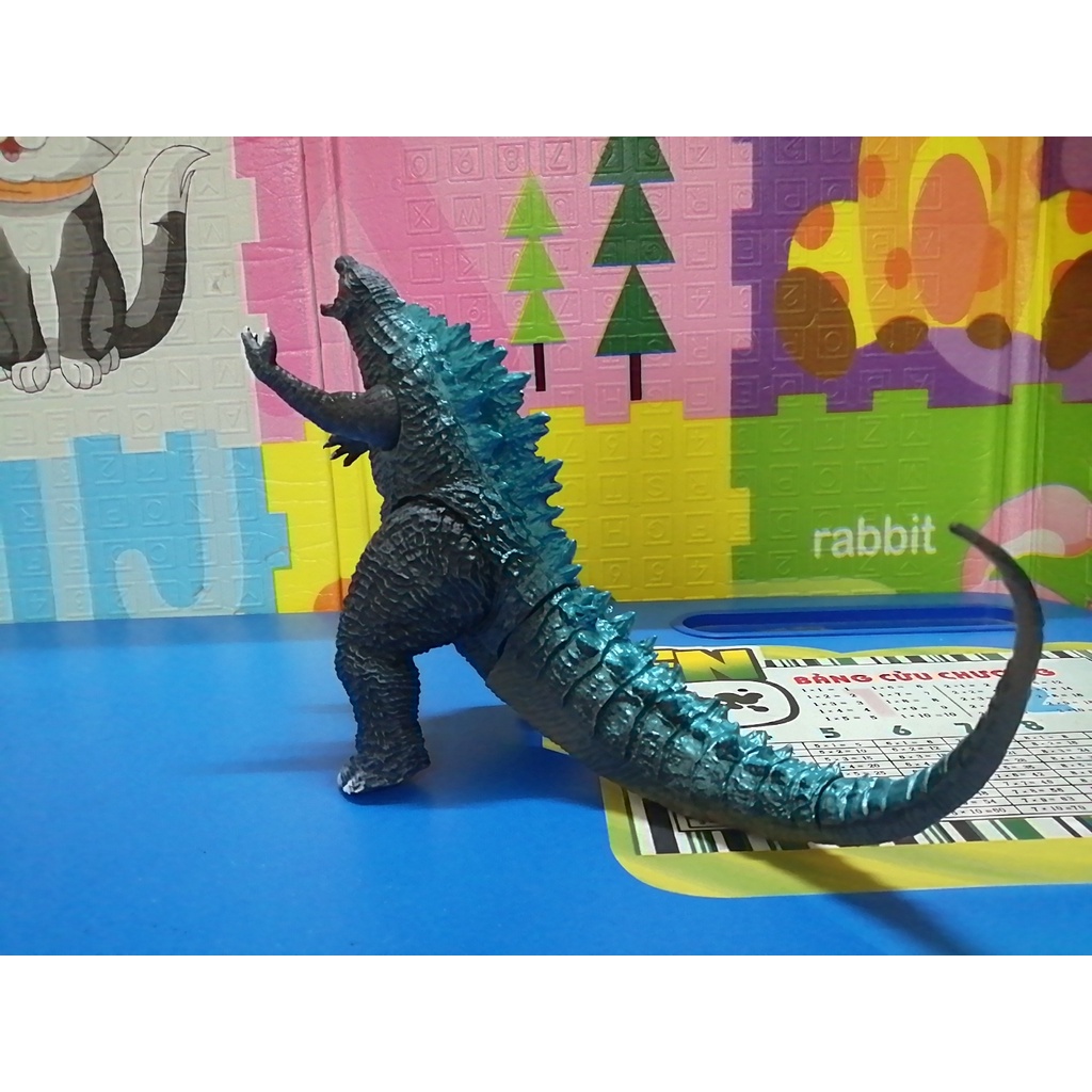 Mô hình Quái vật Godzilla ATB ( Màu Xanh ) cao 18 cm ( Godzilla vs. Kong 2021 )