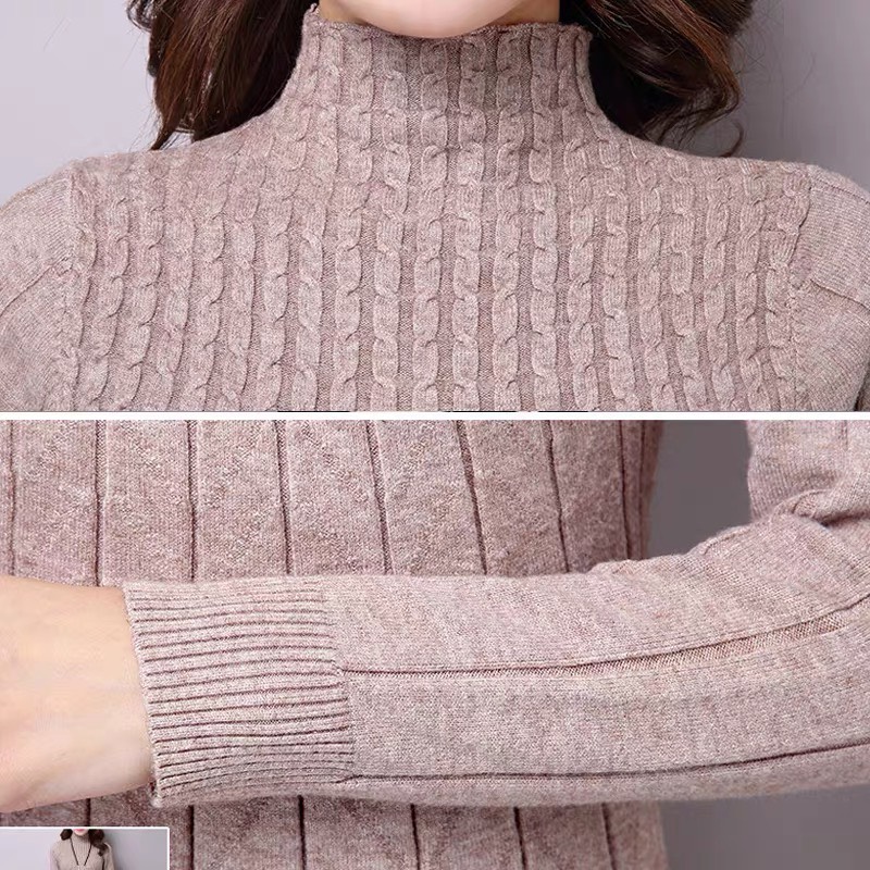Len dáng dài body - áo len nữ