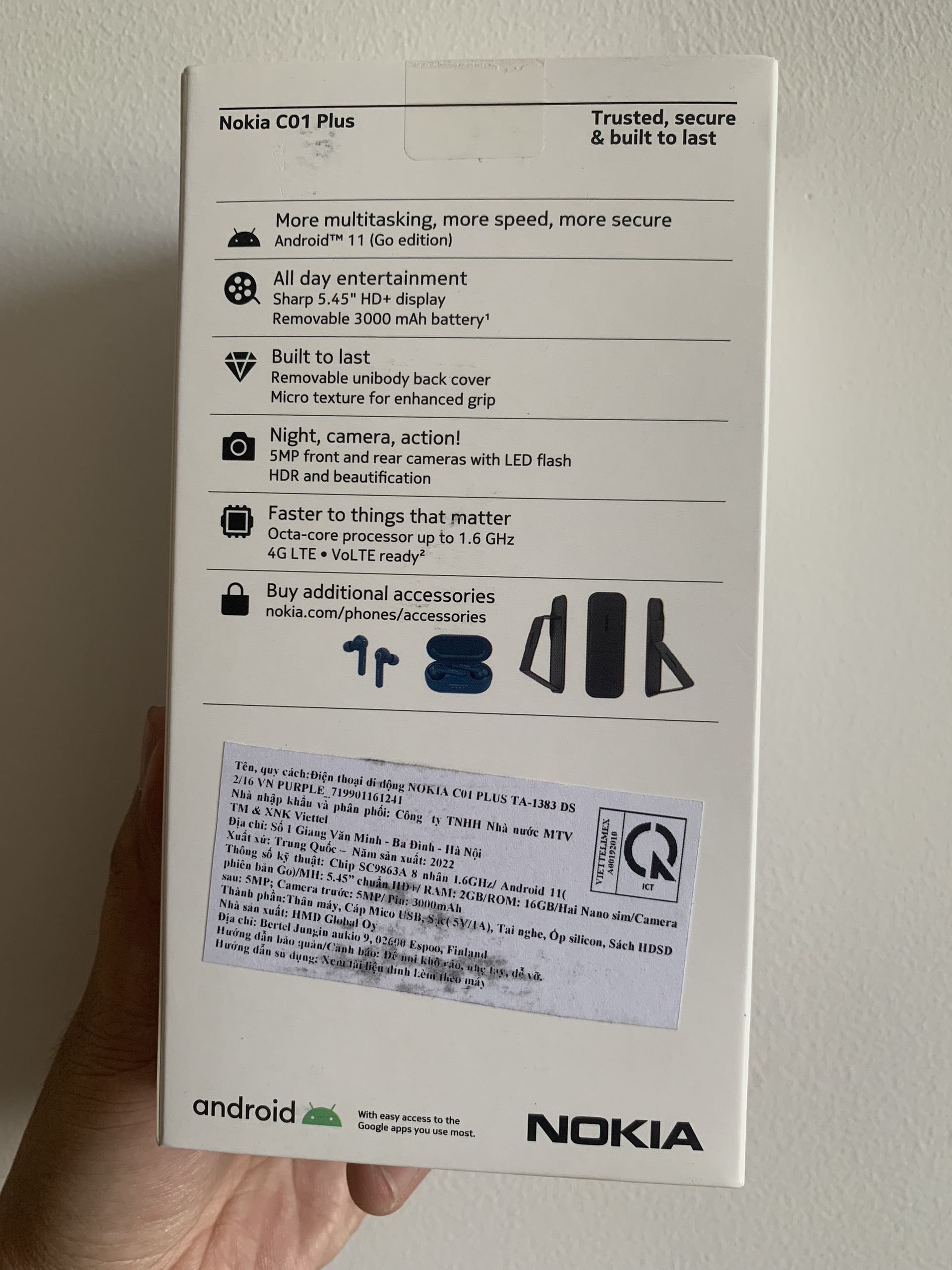 Điện Thoại Nokia C01 Plus 2GB/16GB