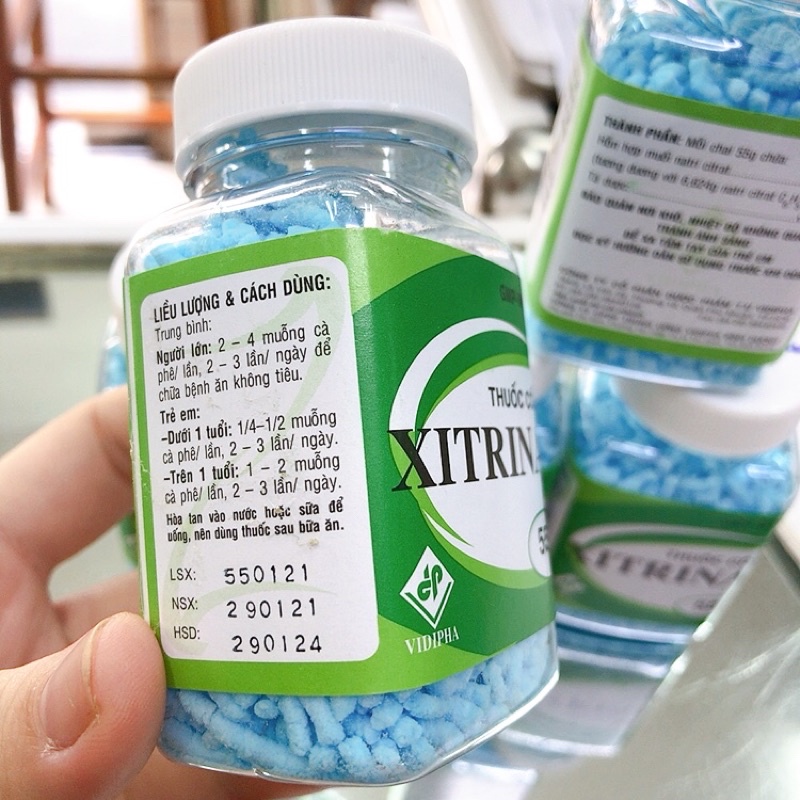Cốm tiêu xanh Xitrina lọ 55g - cốm ăn ngon