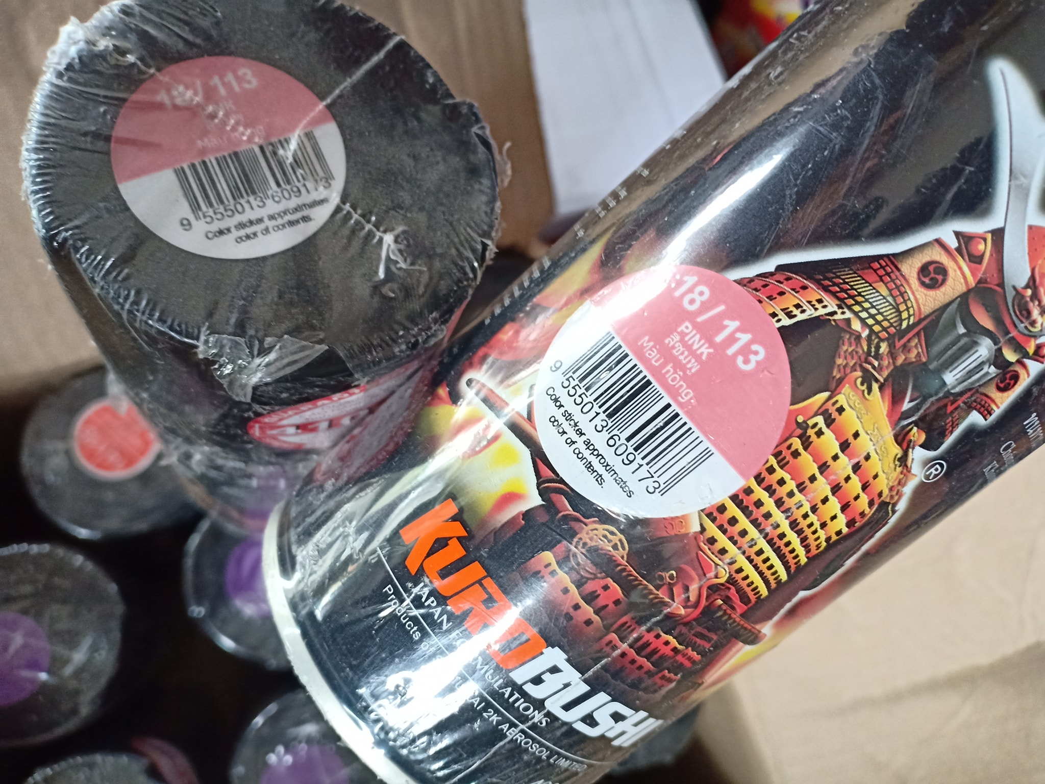 SƠN XỊT SAMURAI MÀU HỒNG MÃ 113 DUNG TÍCH 400ML