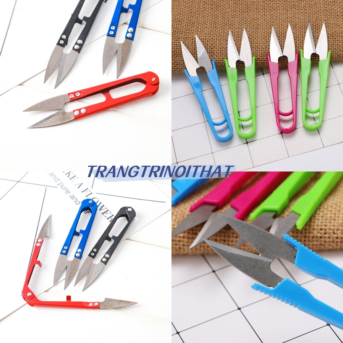 KÉO CẮT CHỈ - CÁN NHỰA - CÁN SẮT QT72