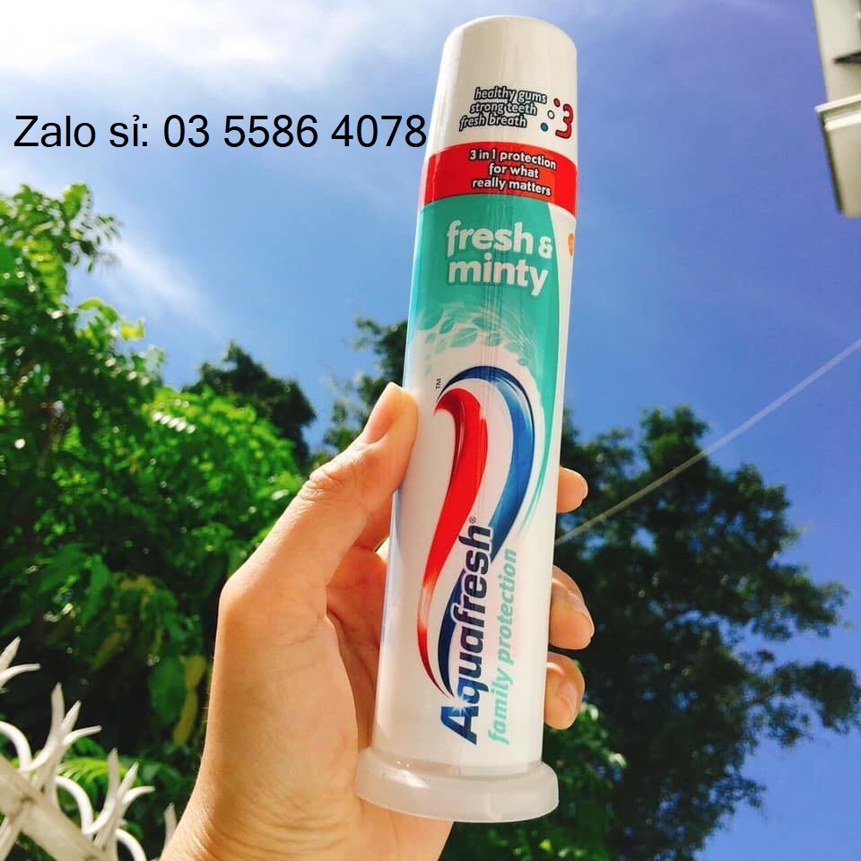 Kem Đánh Răng Aqua Fresh & Minty - Dạng Ống - 100ml
