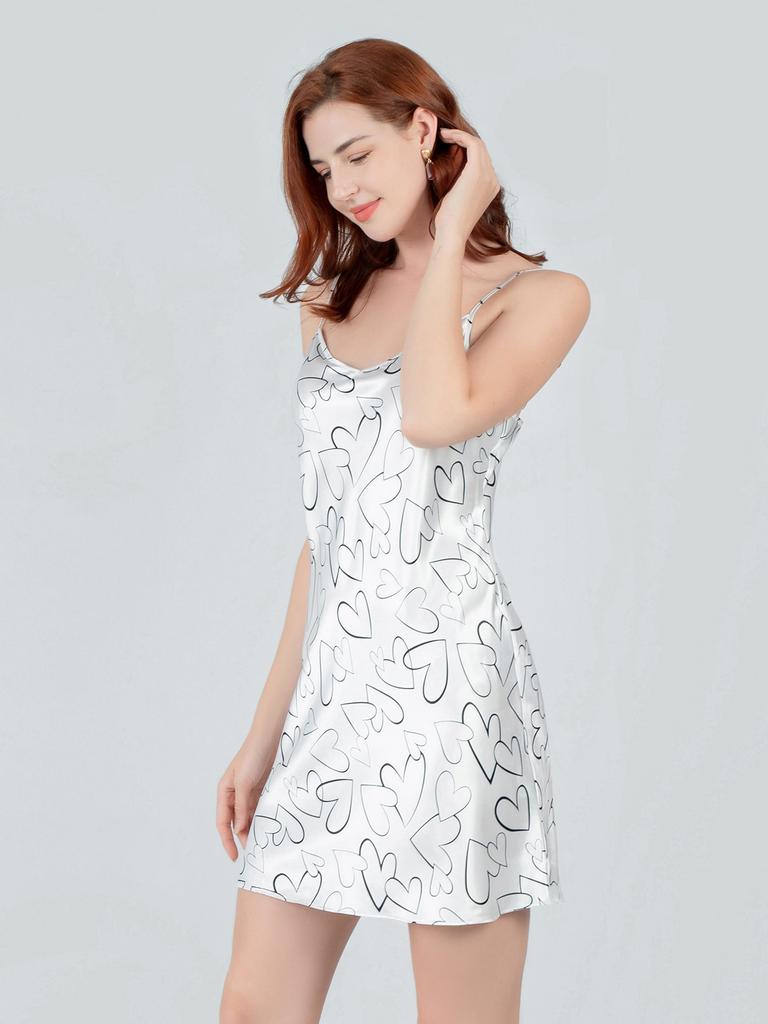 Đầm ngủ ngắn vera có hỗ trợ đổi size