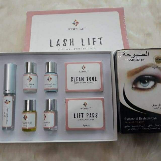 Sét uốn mi kèm phủ đen