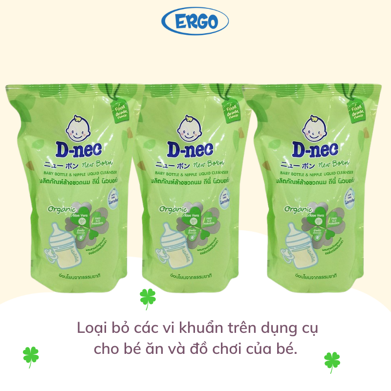 Nước rửa bình chính hãng Dnee Đại Thịnh Nước rửa bình sữa Dnee (Chính hãng có tem Công ty Đại Thịnh)