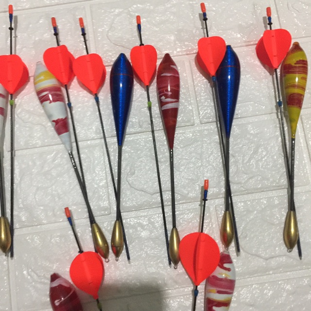 Phao câu lục 2 cắm ngọn bầu đủ cỡ   (cam kết đổi trả trong 2 tuần đầu)