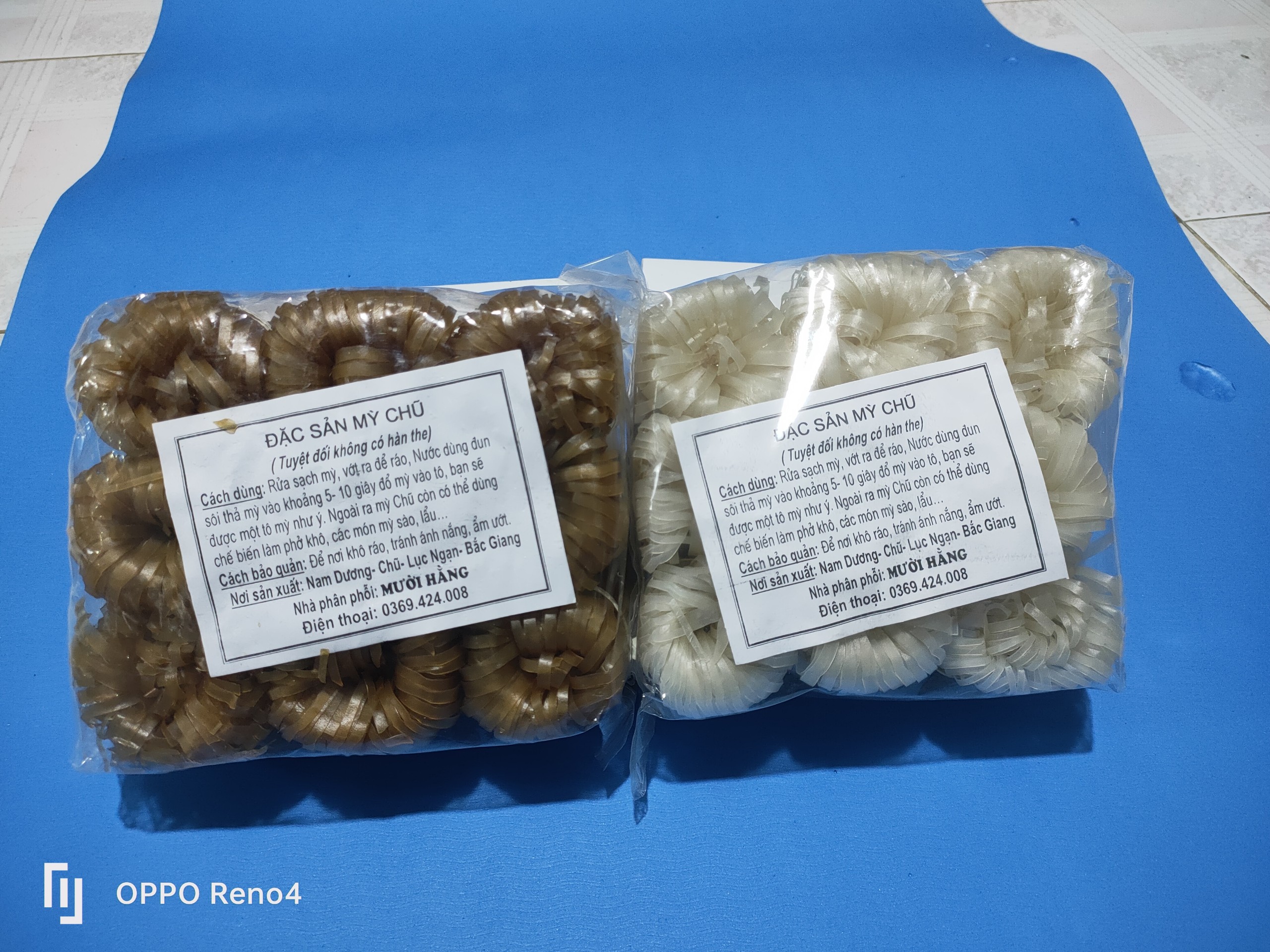 [HCM]Mỳ chũ Bắc Giang - 1 gói 9 cuộn - phở khô