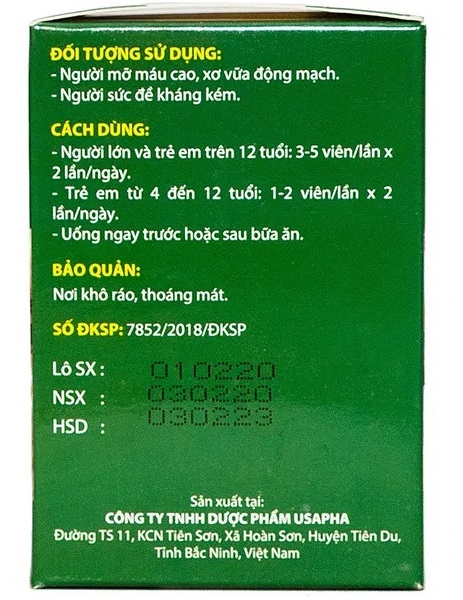 Dầu tỏi Tuệ Linh 100 viên