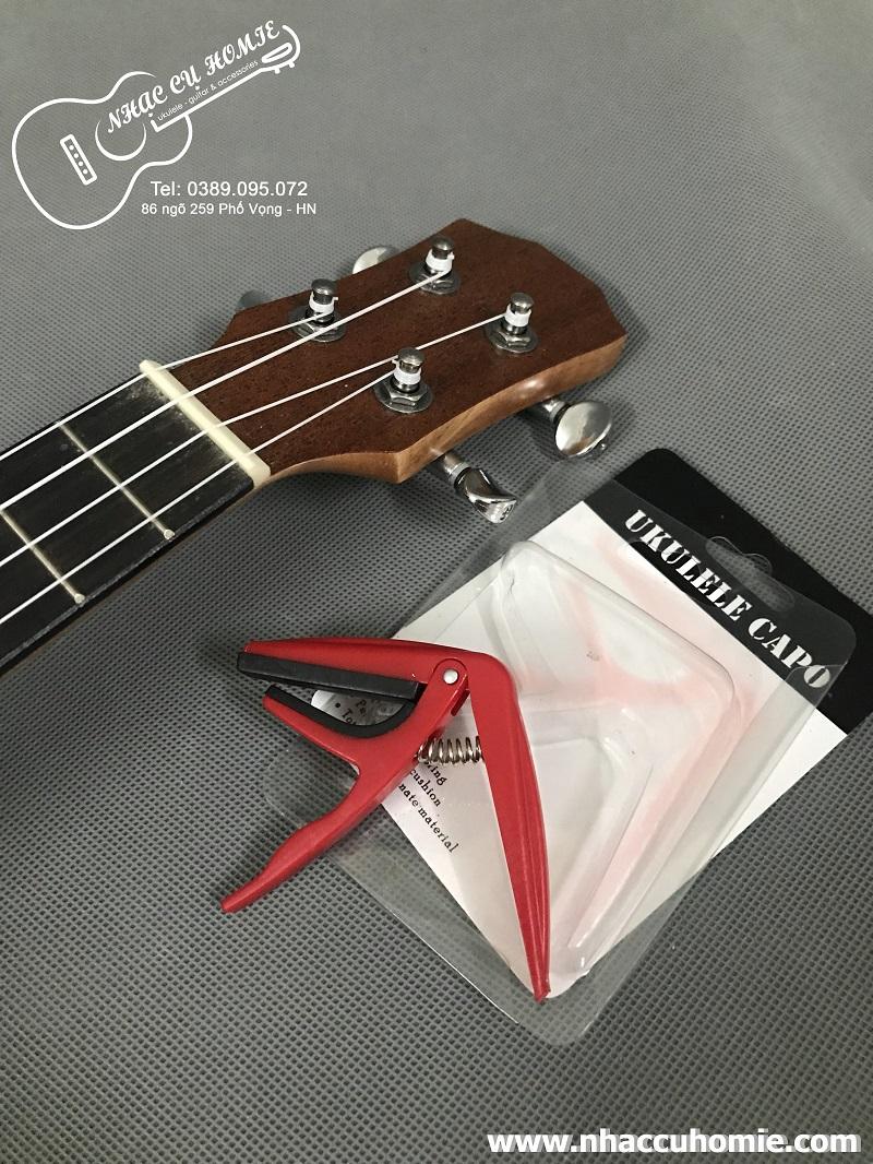 KẸP ĐÀN UKULELE ĐỎ - CAPO ĐỎ