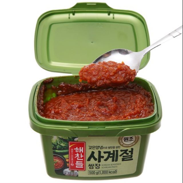 [HCM]Thương hiệu CJ Hàn Quốc: Tương Trộn Ăn Liền Chấm Thịt (hộp 500g)
