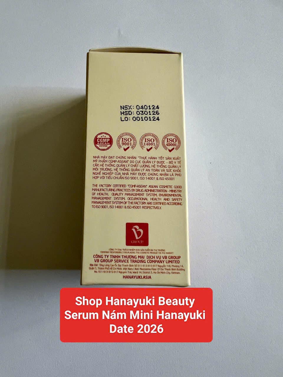 [TẶNG VOUCHER 8%+QUÀ] [Chính hãng-Date 2026] SERUM NÁM MINI HANAYUKI 15g- HANA MELASMA MINI