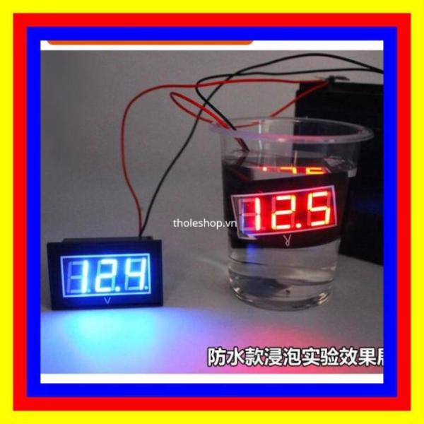 Bảng giá Vôn kế  👉XẢ 👈  Vôn kế chống nước - Đồng hồ đo điện áp - Đồng hồ điện tử - Vôn kế 6361