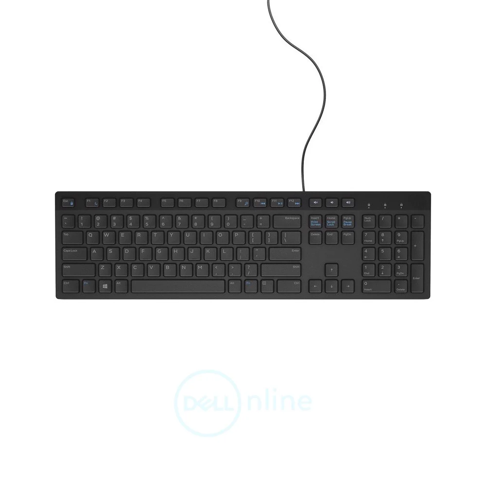 Bàn phím có dây Dell KB216 chính hãng