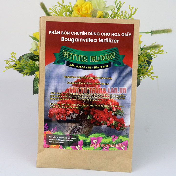 Phân bón cho hoa giấy Better Bloom gói 10g