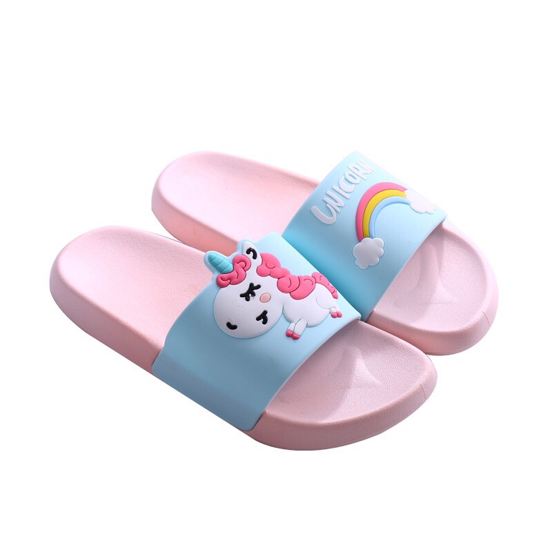TẶNG 2 DÂY BUỘC TÓC 20k Dép Quai Ngang mềm chống trơn trượt đi mưa siu cute (size 36-39) [Ảnh thật]