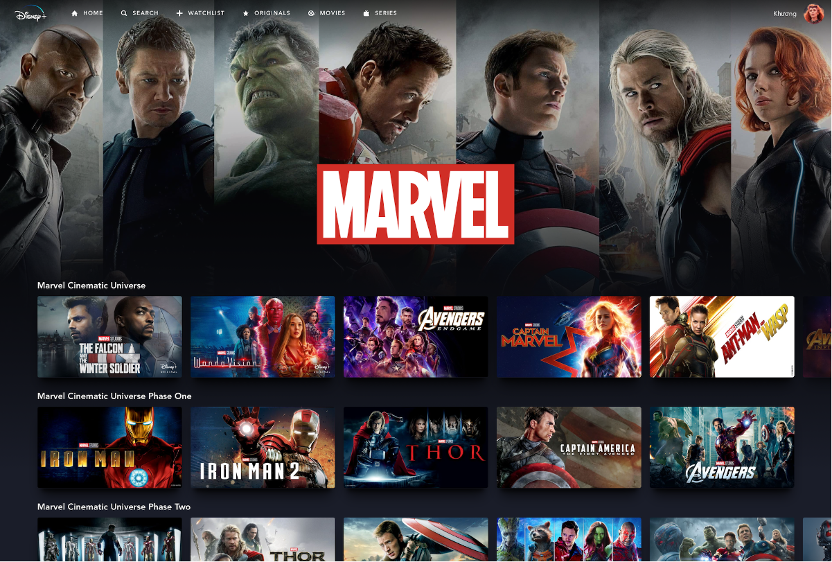 Tài khoản DisneyPlus