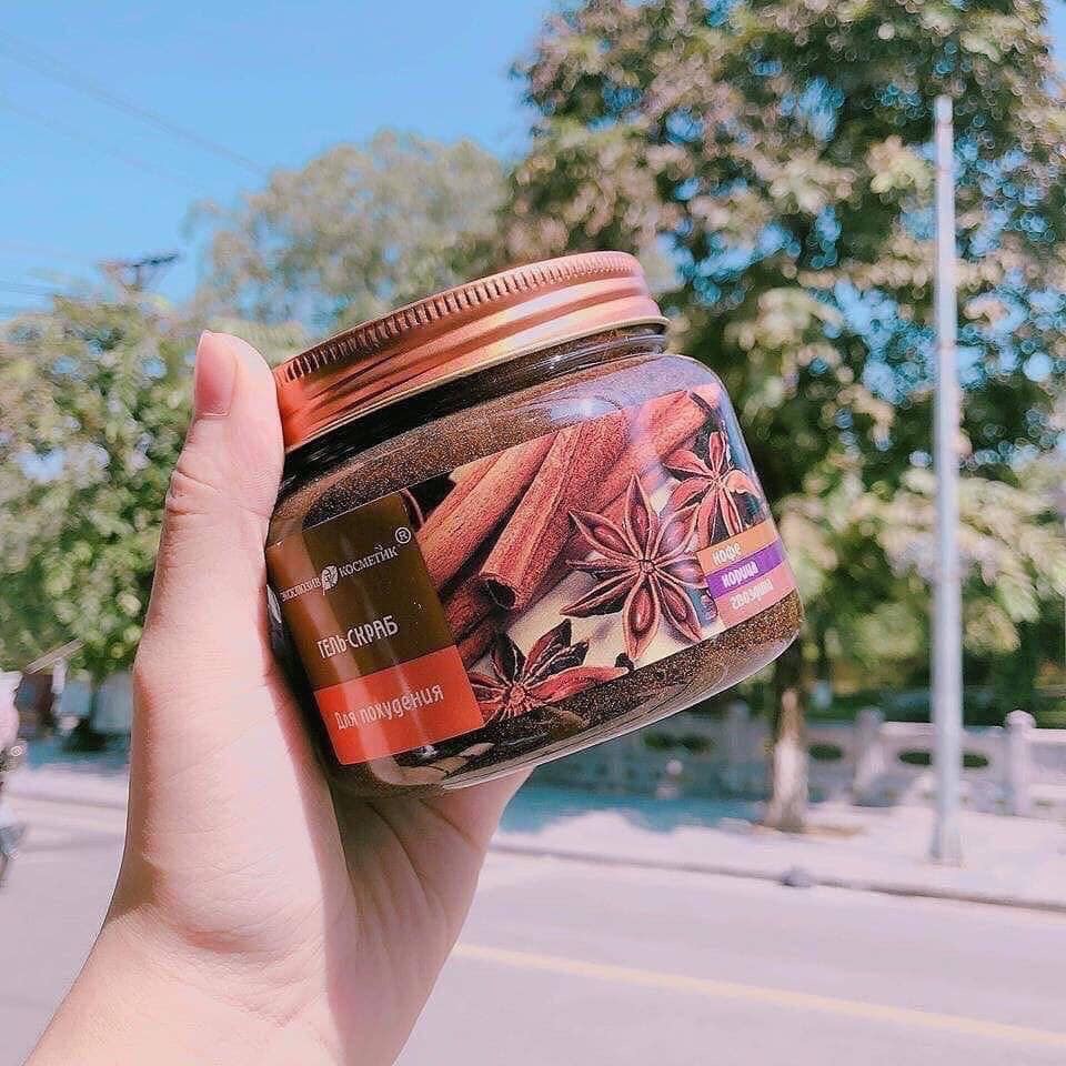 Tẩy da chết quế hồi Nga- Happy House