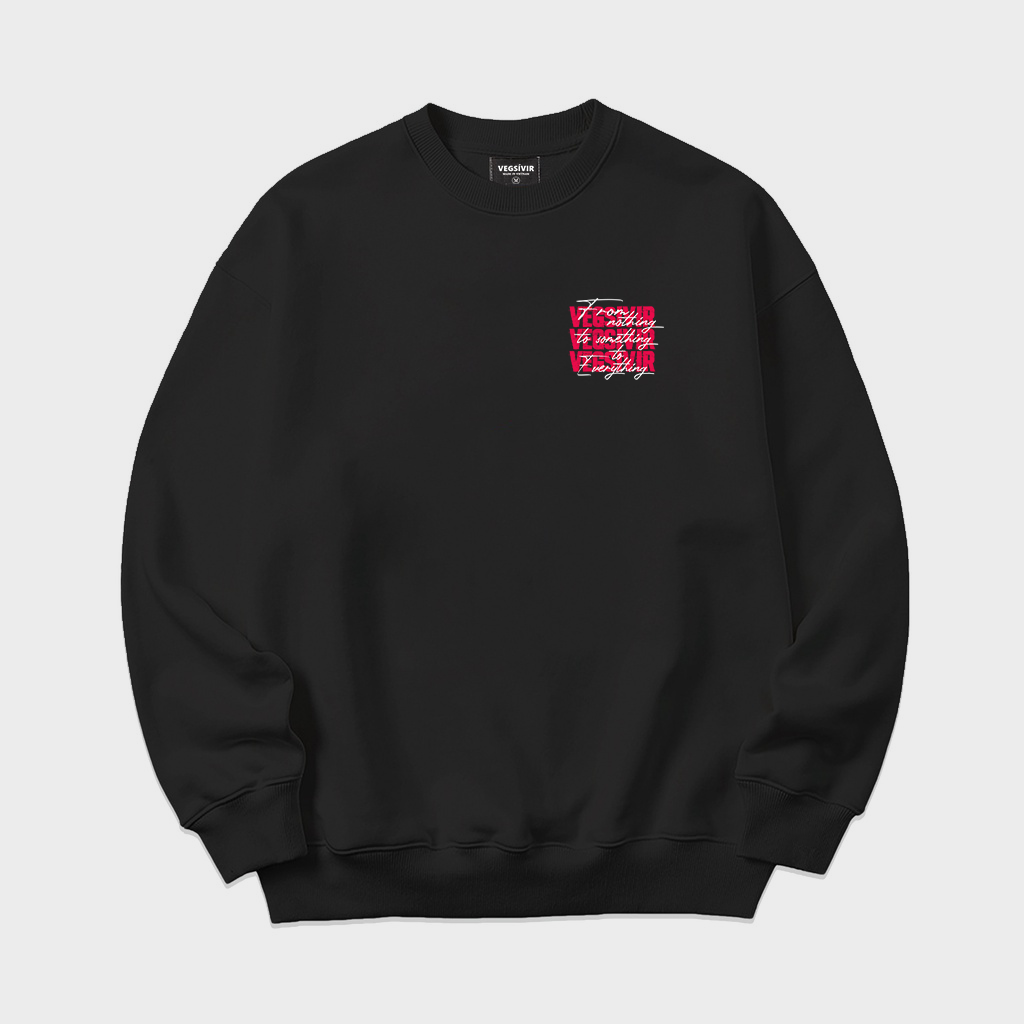Áo sweater nỉ chân cua VEGSIVIR - NOTHING