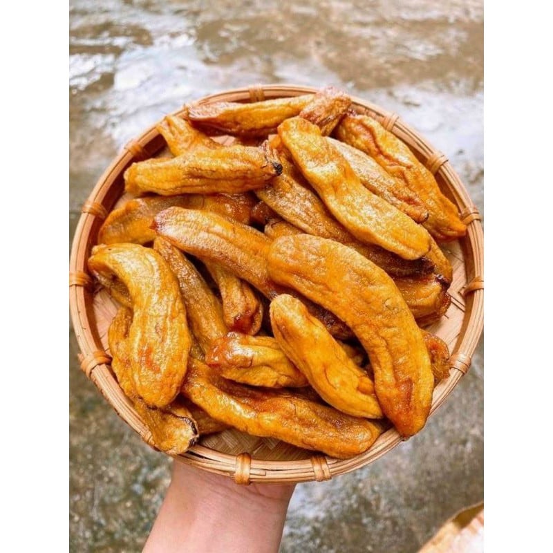 Chuối Sấy Dẻo , đồ ăn vặt hoa quả sấy