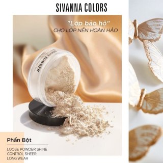 Phấn phủ Sivanna Colors Loose Powder Shine-Control Sheer thumbnail