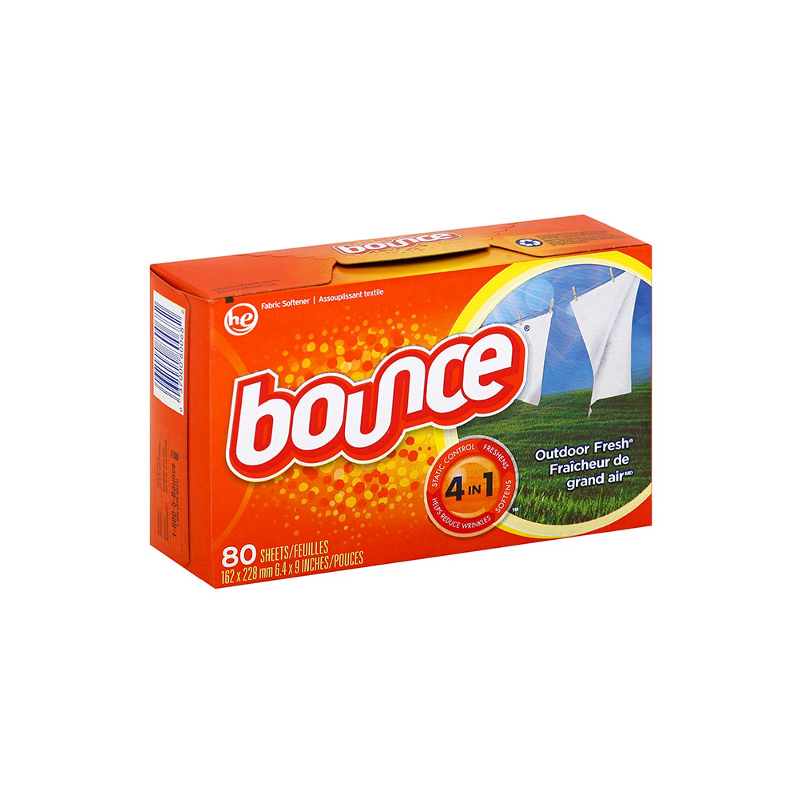 Giấy xả làm thơm quần áo Bounce 80 tờ