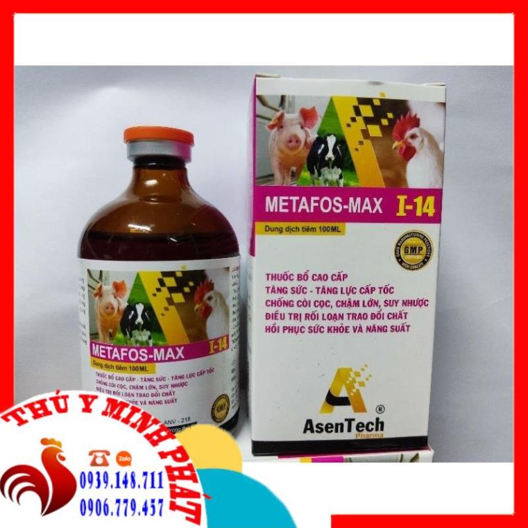 Metafos max i14 chai 100ml, 20ml
