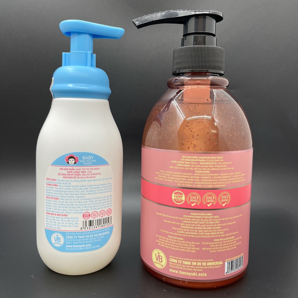 Sữa Tắm Thảo Dược Hanayuki.