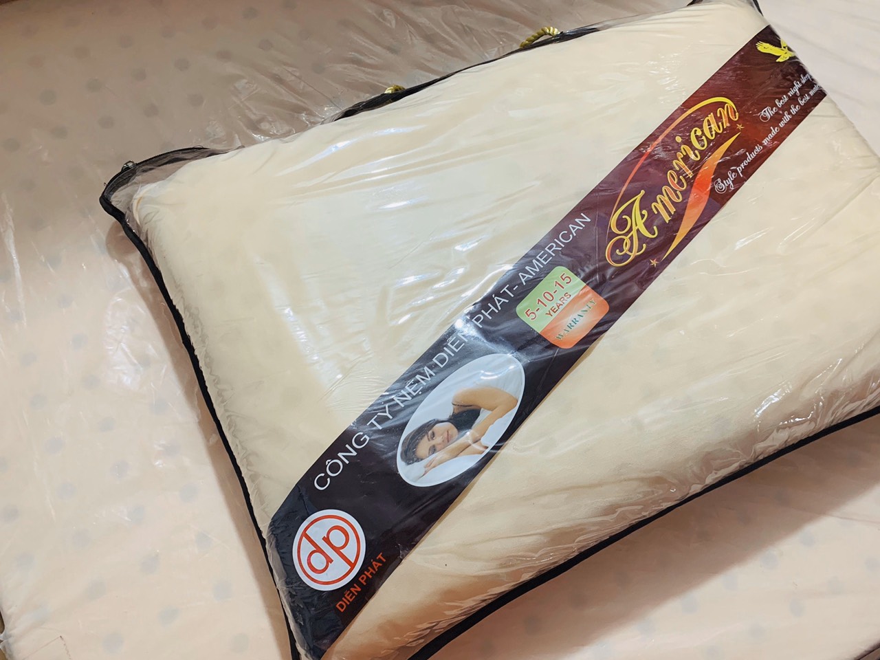 [HCM]Gối cao su non 50x70